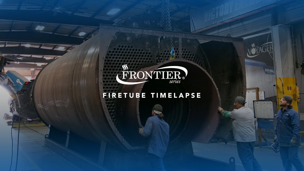 Firetube Boiler From Start to Finish (time-lapse)
