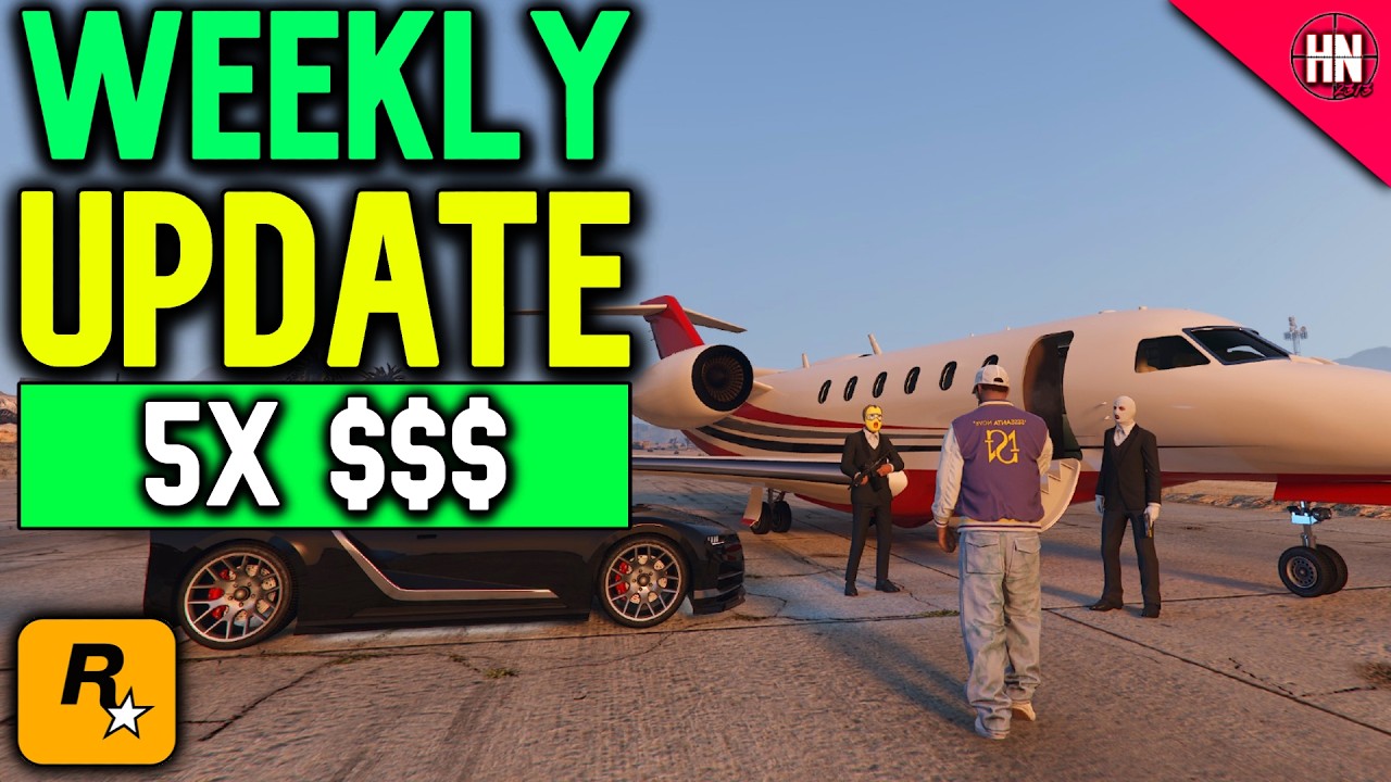 GTA 5 UPDATE | NEW CAR, 5x$$$ & More!