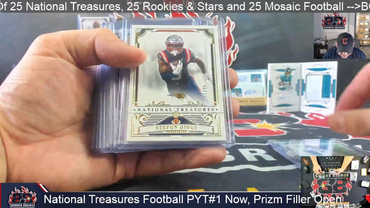 BomberBreaks Live Sports Card Rips!