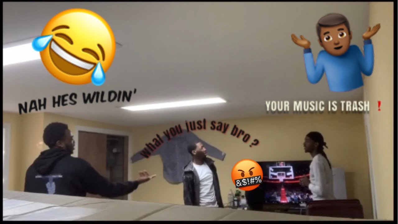 “ YOUR MUSIC IS TRASH❗️” PRANK ON MY TWiN BROTHER 😂 * Gets Emotional *