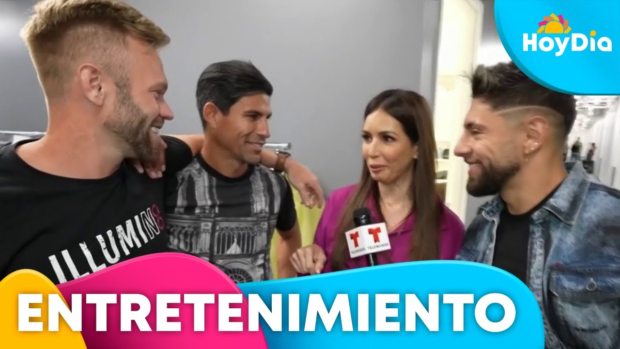 Así se preparó el equipo Rojo de Exatlón en los Premios Billboard 2023 | Hoy Día | Telemundo