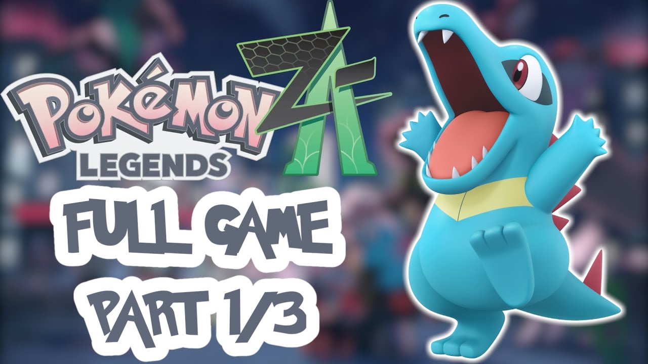 Pokémon Legends: Z-A - Full Game Part 1/3 - Nintendo Switch 2 Edition - Longplay - No Commentary HD