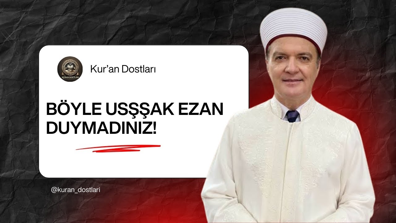 Taksim Camii Müezzininden Yürekleri Titreten Uşşak Ezan | Hasan Akıntaş