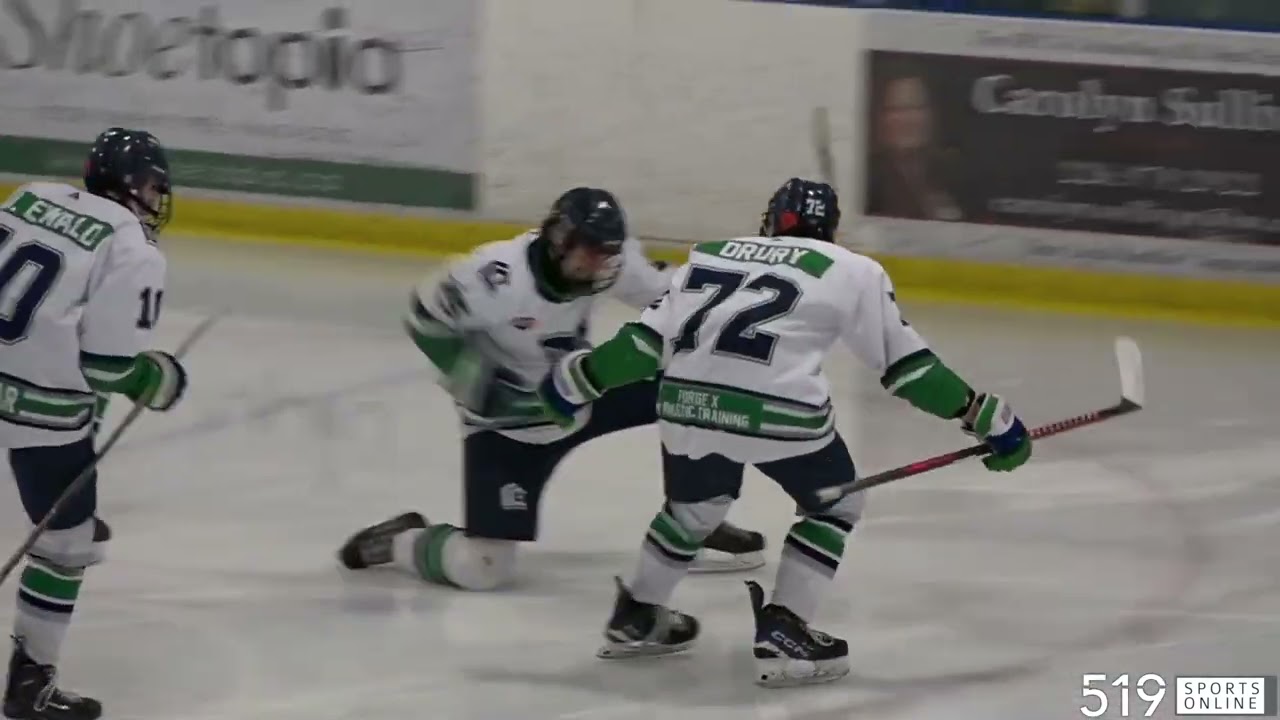 PJHL Playoffs (Game 4) - Mount Forest Patriots vs Fergus Whalers