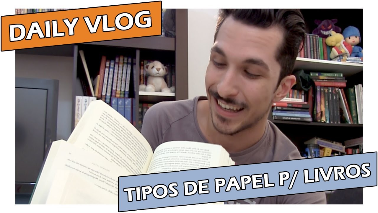 Tipos de papel para livros