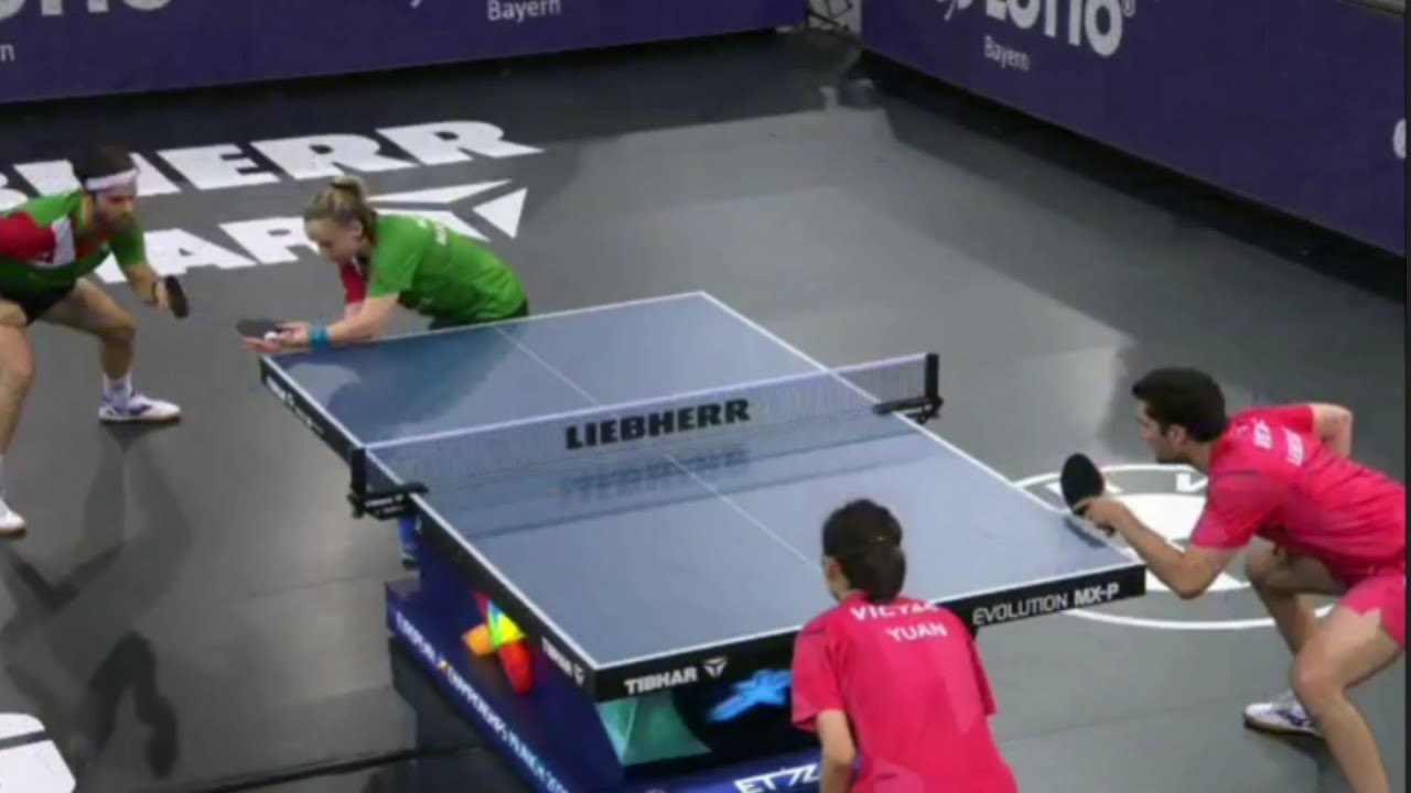 E. Lebesson / J. Yuan (FRA) vs N. Ecseki / D. Madarasz (HUN) | European Championships 2022 (1/4)