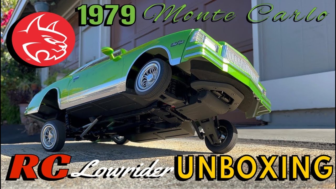 Unboxing & First Ride : 1979 Monte Carlo RC Lowrider by Redcat Racing