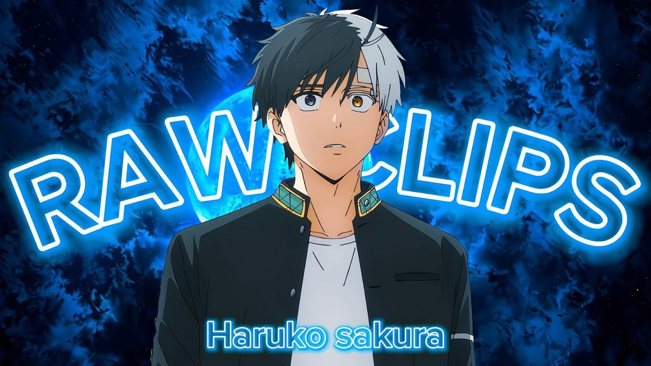 Haruko Sakura Raw Clips HD (Windbreakers Season 1)