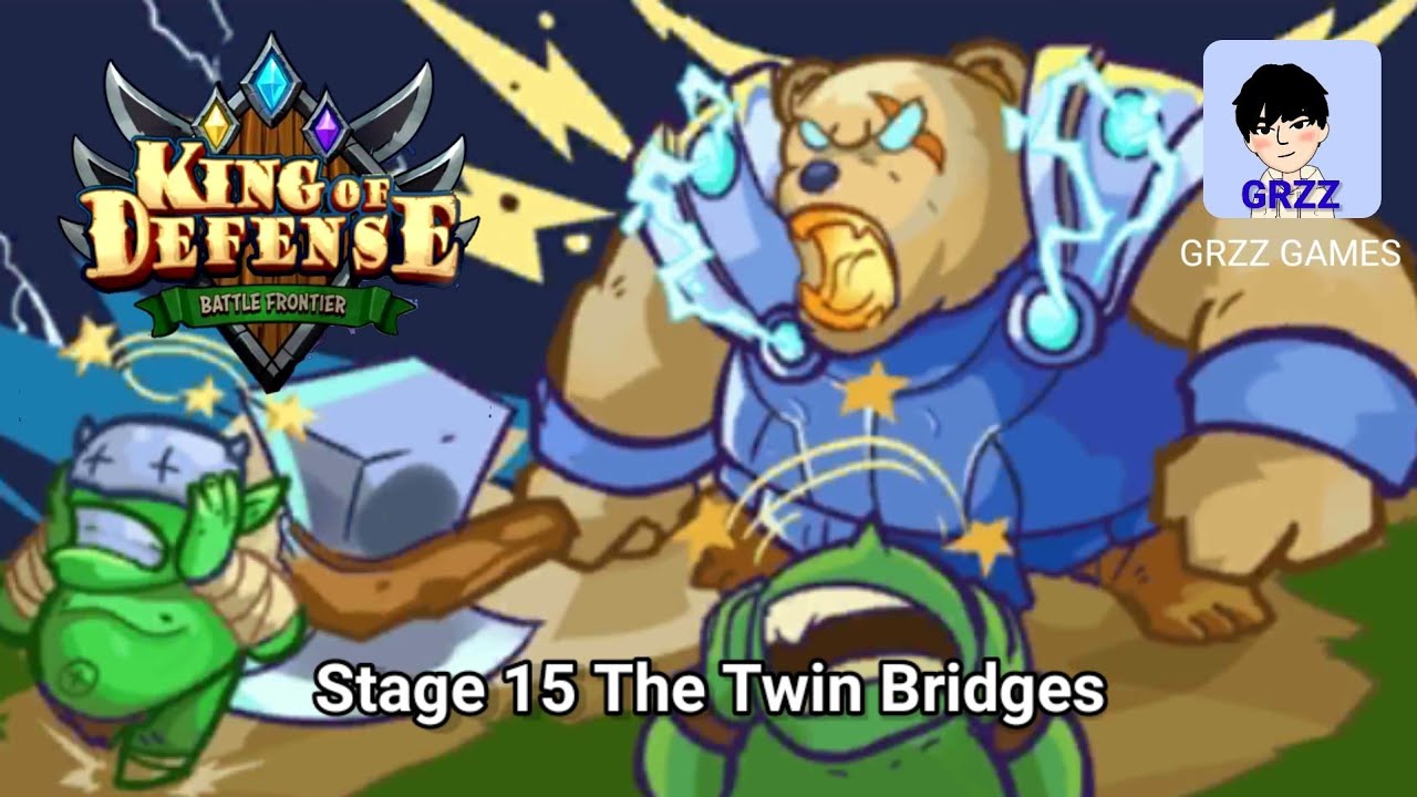 King of Defense: Battle Frontier (Merge TD) Stage 15 #GrzzGames