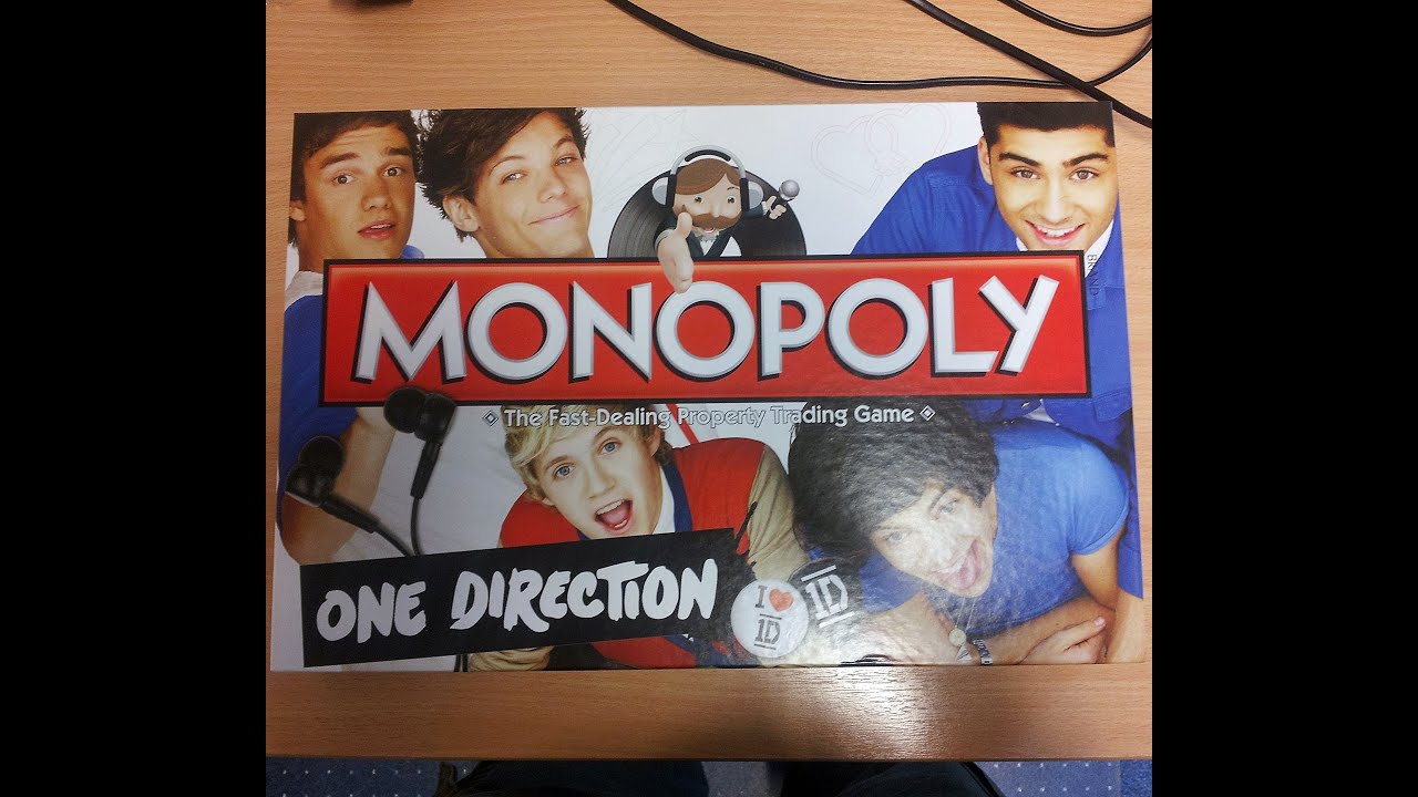 One Direction Monopoly Unboxing (Winning Moves)
