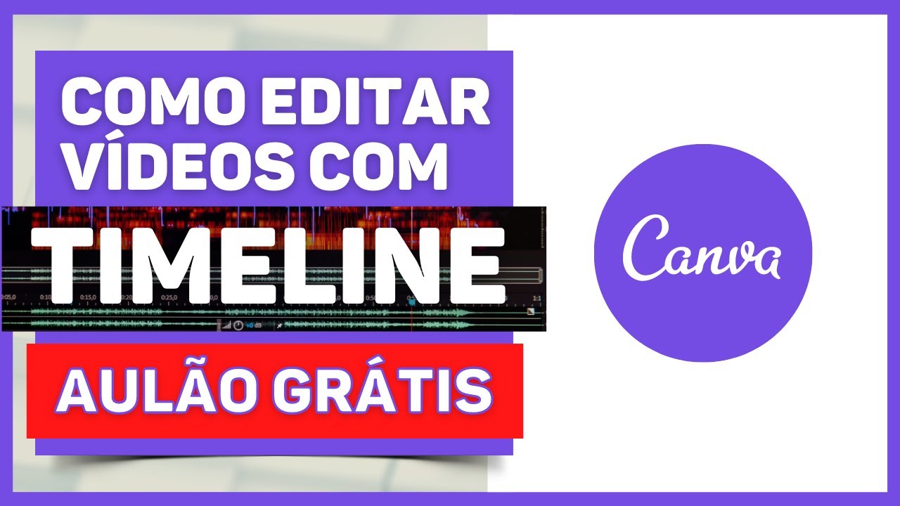 Como Editar Vídeos no Canva com Linha do Tempo