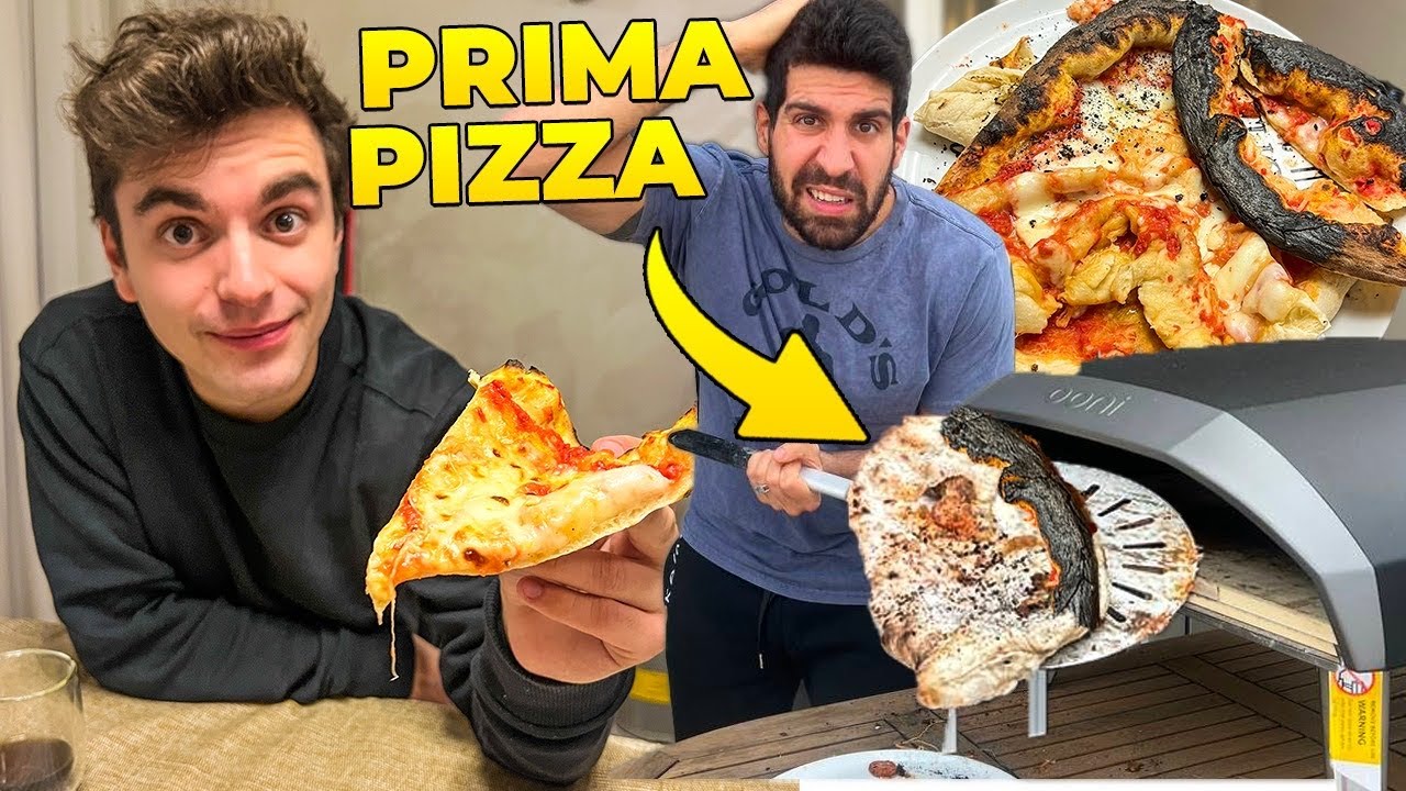 LA MIA PRIMA PIZZA FATTA IN CASA - Disastro o successo ?