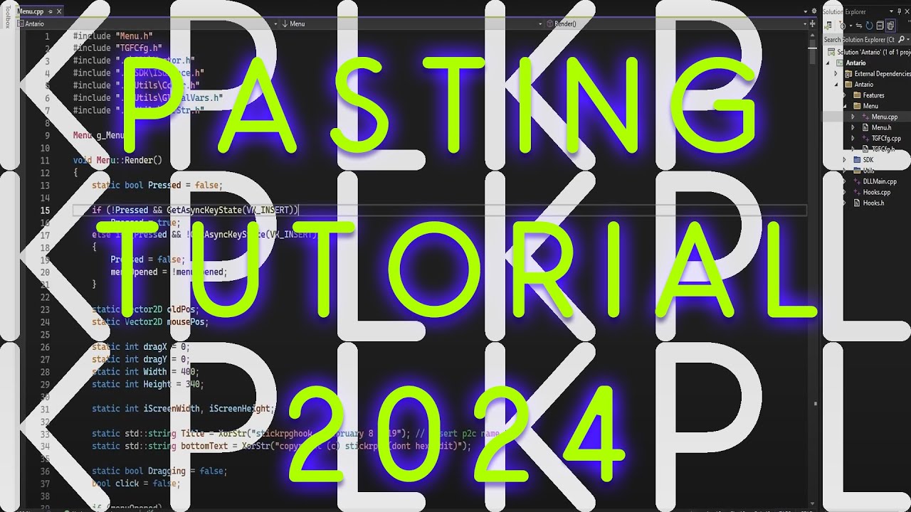 2024 CS:GO Cheat pasting tutorial #xd