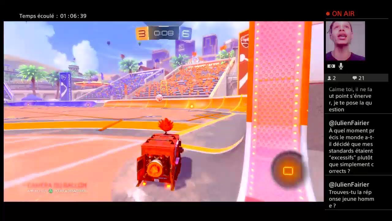 Rocket league fr en détente