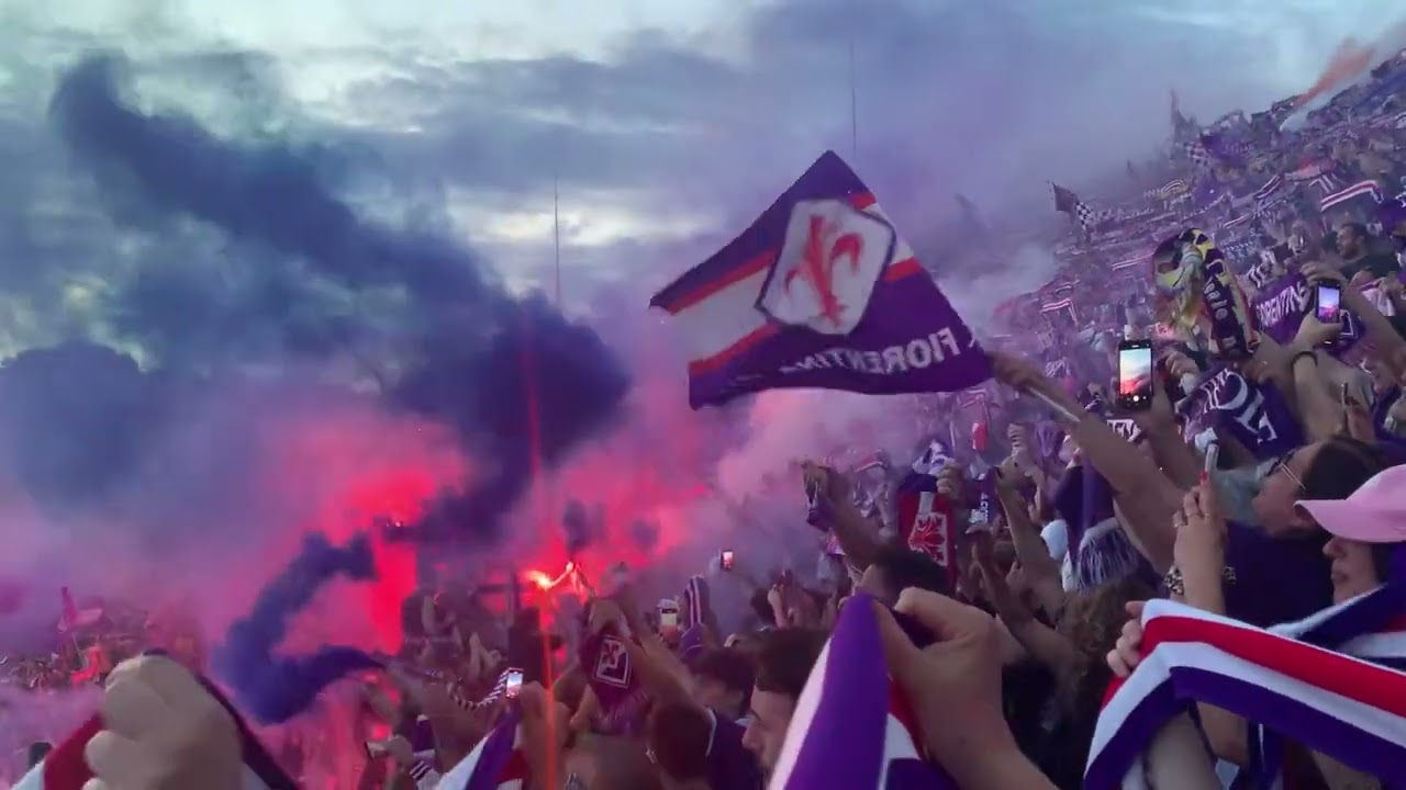 Inno Viola - Curva Fiesole Finale Conference League 29/05/2024
