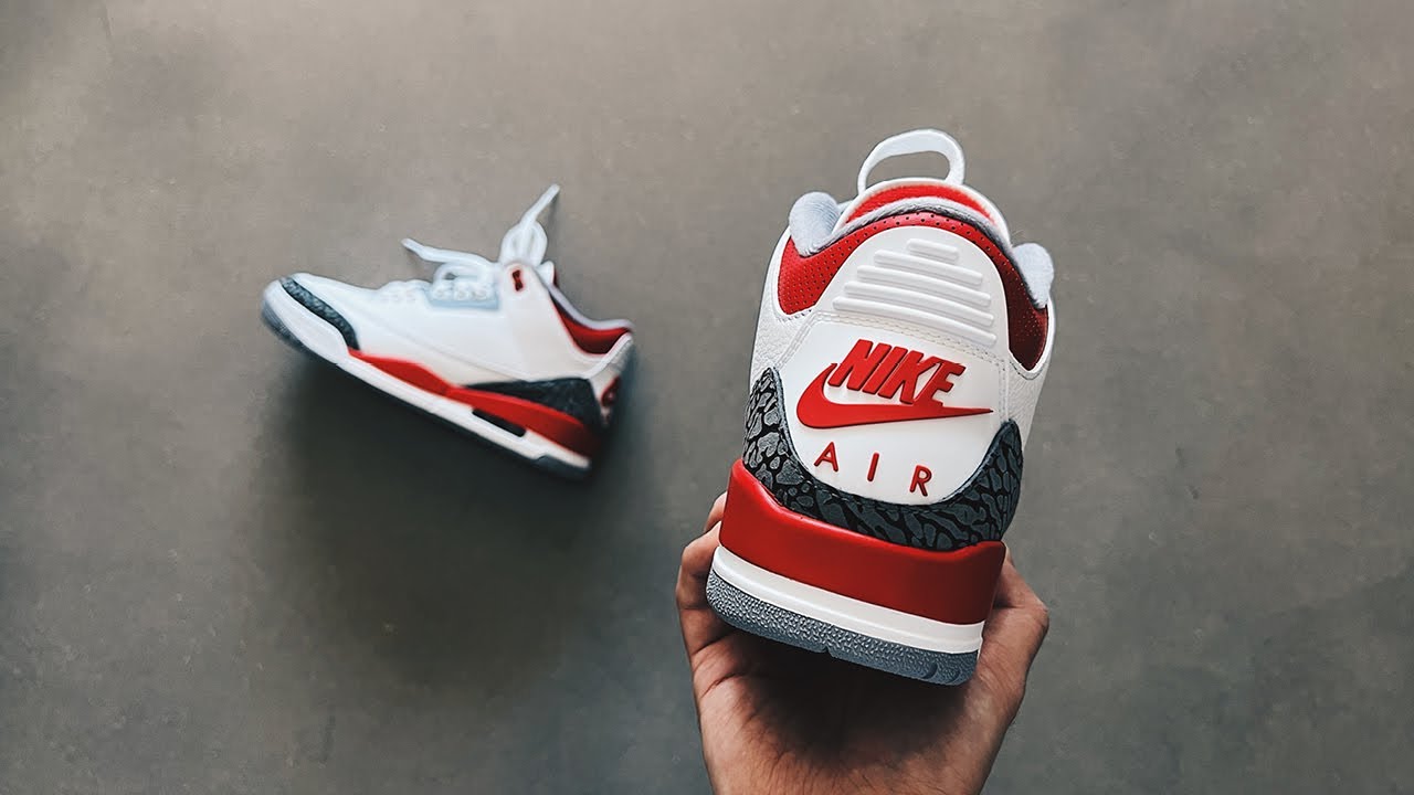 Outfits with the Air Jordan 3 Retro 'Fire Red' 2022
