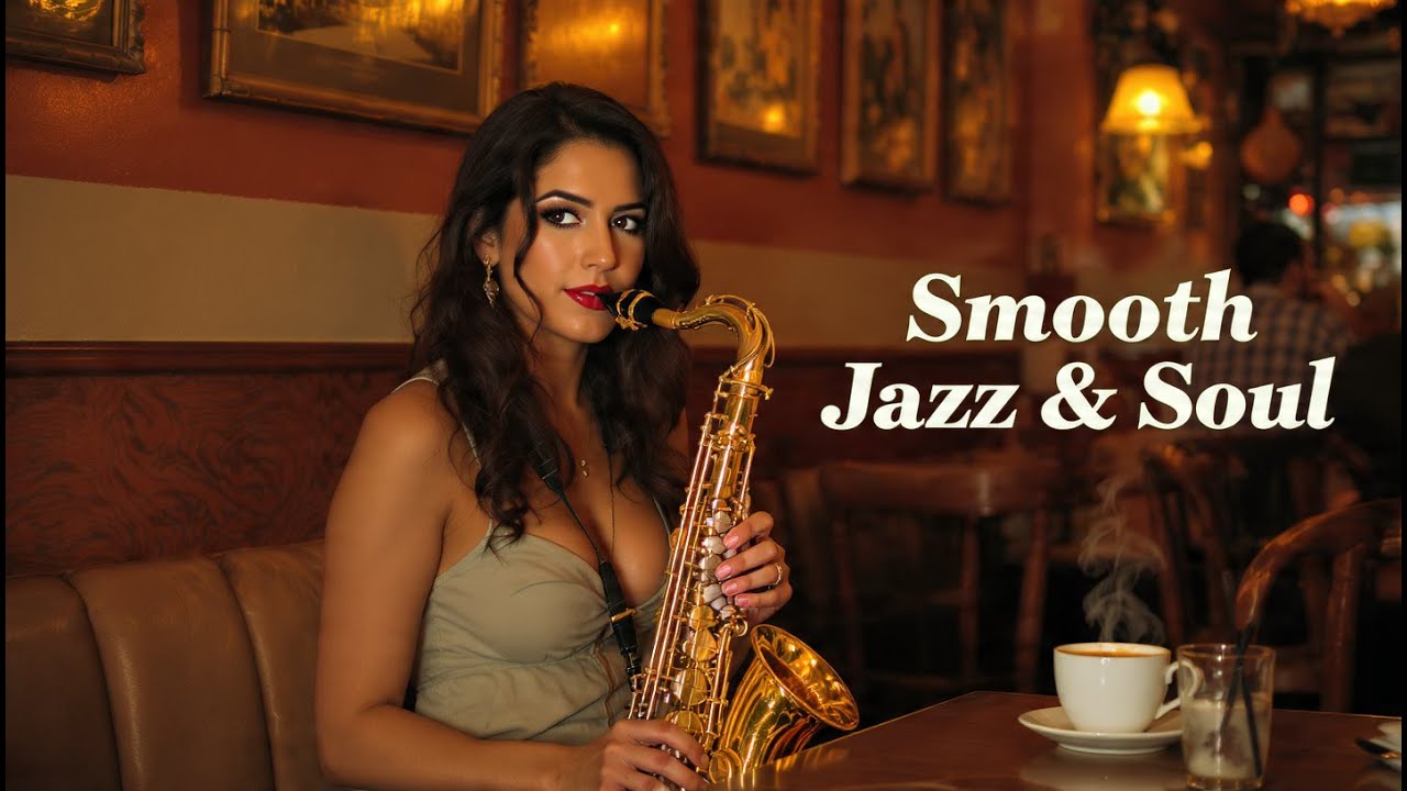 Smooth Jazz & Soul Saxophone 🎷 Warm, Relaxing Instrumentals for Peaceful Moments
