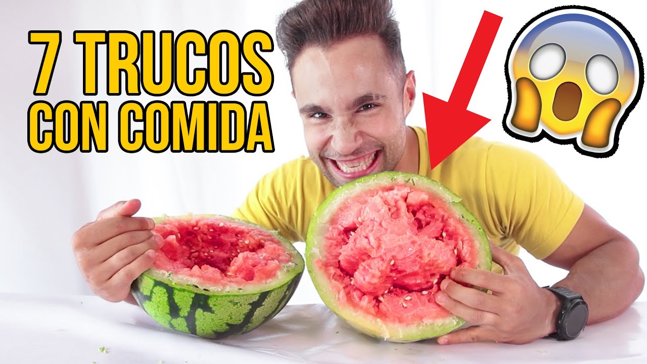 7 Trucos con comida que te sorprenderán (RECOPILACIÓN)