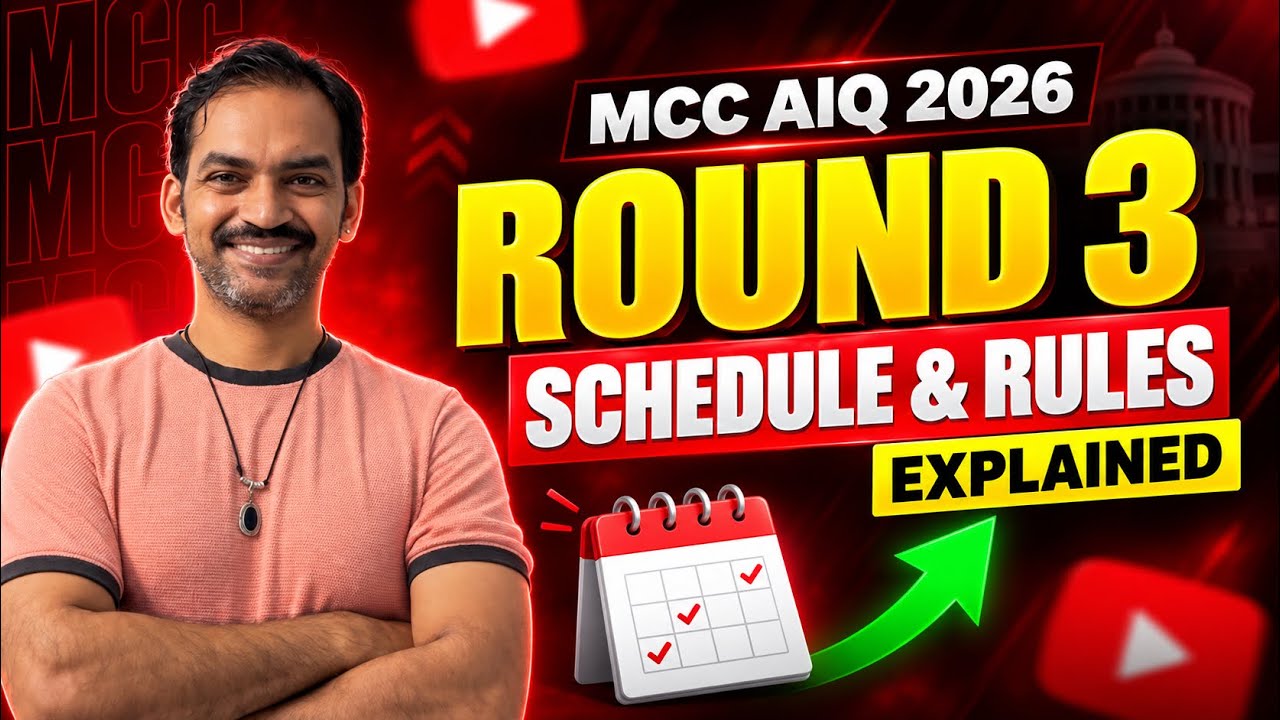MCC Round 3 Rules 2026 ⚠️ Resign Panna Mudiyaathu! | NEET UG All India Quota Counselling Tamil
