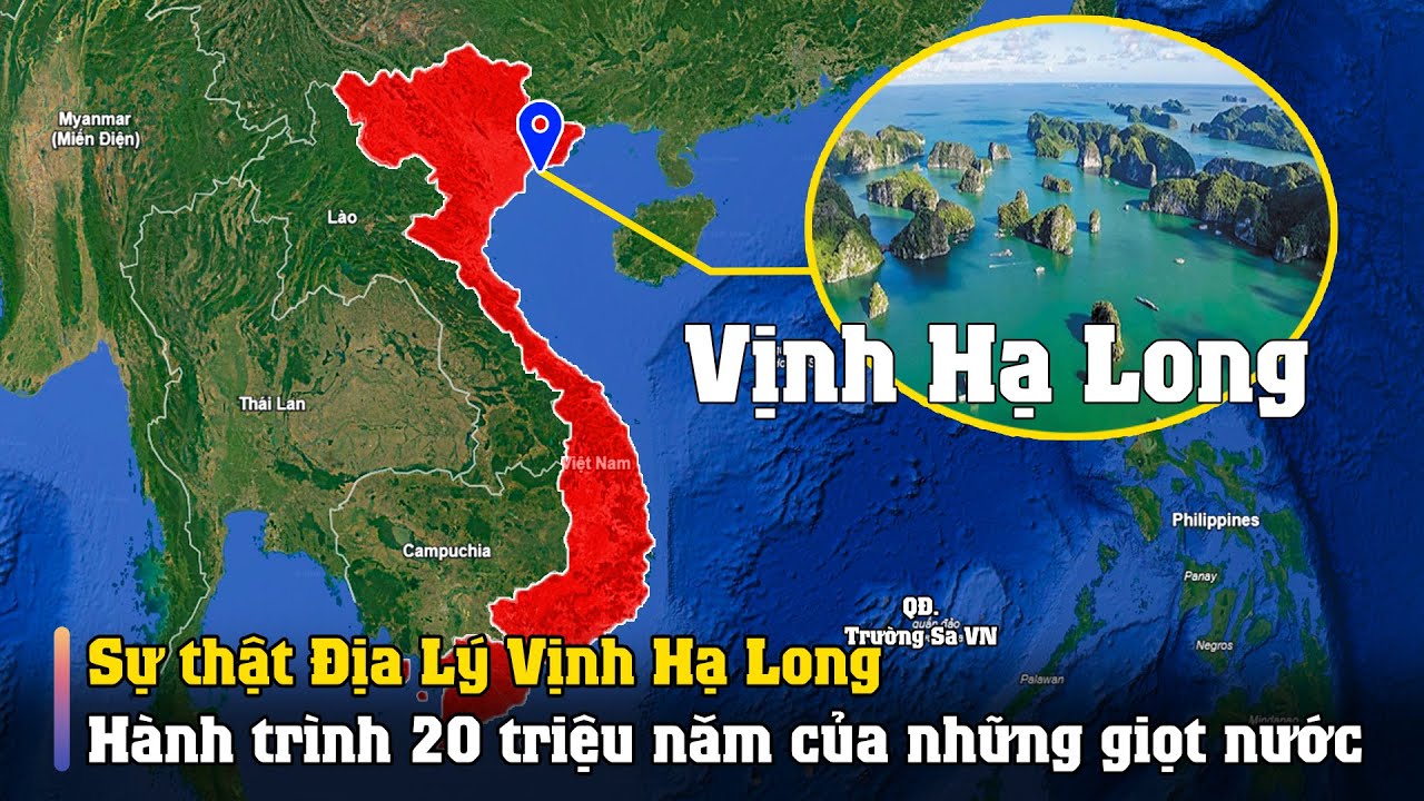 Sự thật ĐỊA LÝ: Hành trình tạo ra Vịnh Hạ Long ngày nay sau hàng chục triệu năm.