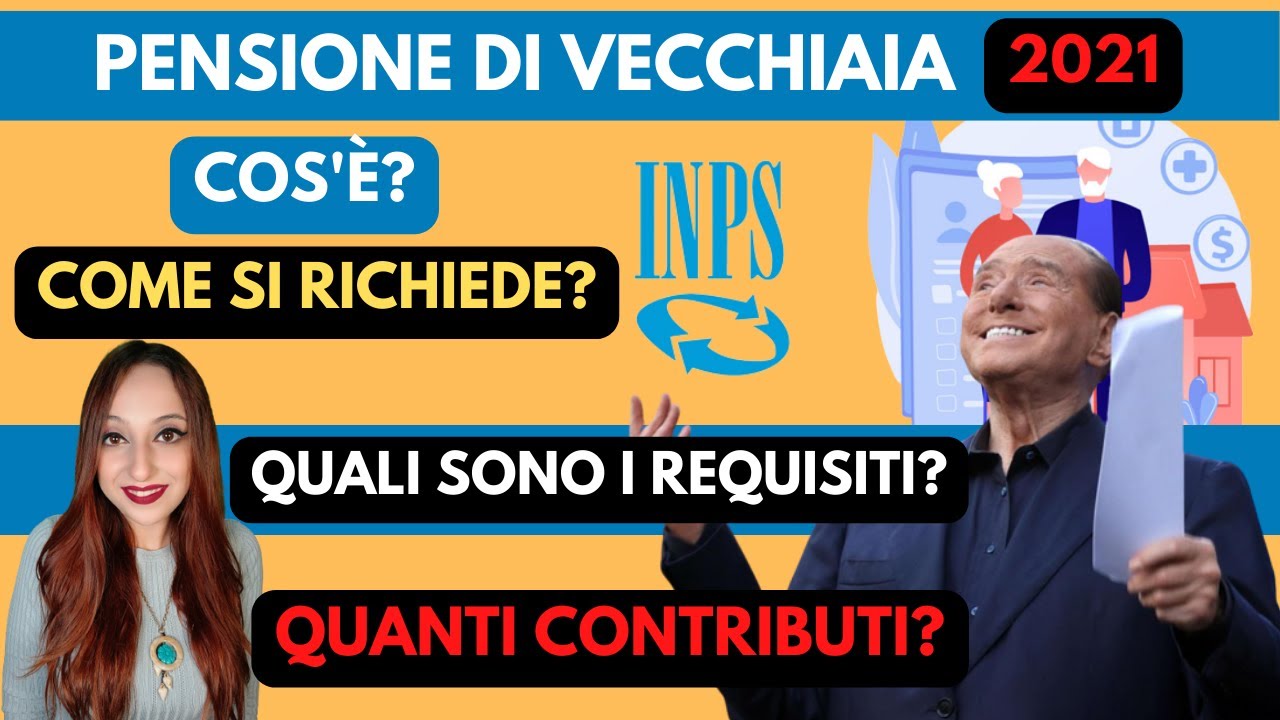 👴PENSIONE DI VECCHIAIA👵: Chi pu&ograve; andare in pensione ?