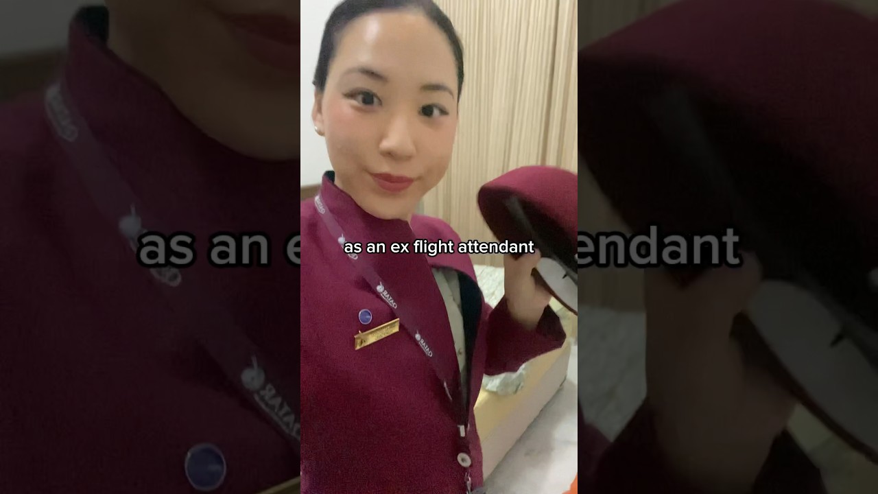 🇰🇷Korean Inflight Skincare Routine✈️