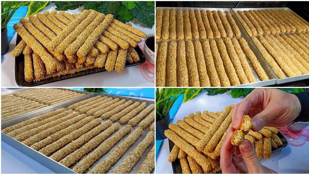 فقط شويه زيت وبدون عجن‼️هنعمل كعك او بقسماط السمسم بكميه كبيره احلى من بتاع الافران وتحدي هتدعيلي