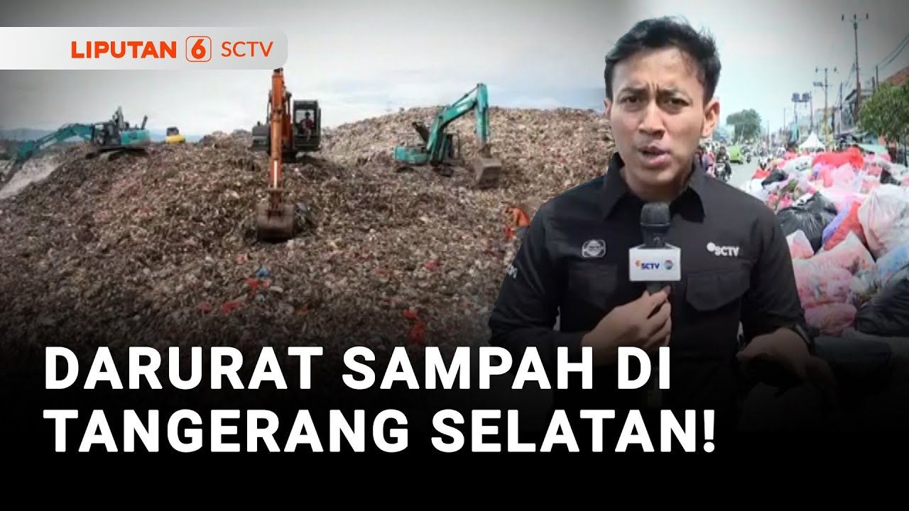 TPA Cipeucang Ditutup, Warga Tangerang Selatan Menjerit Dikepung Sampah | Liputan 6