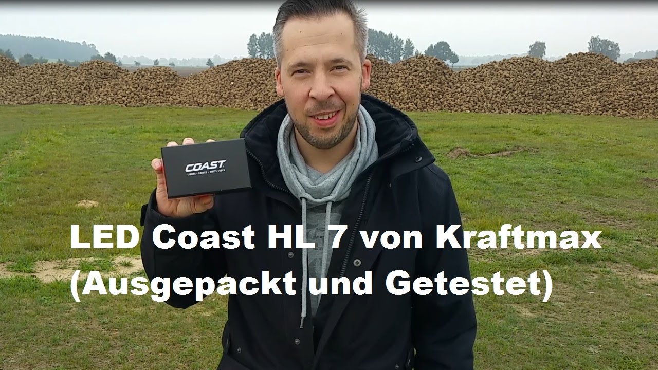 LED Kopflampe Coast HL 7 von Kraftmax