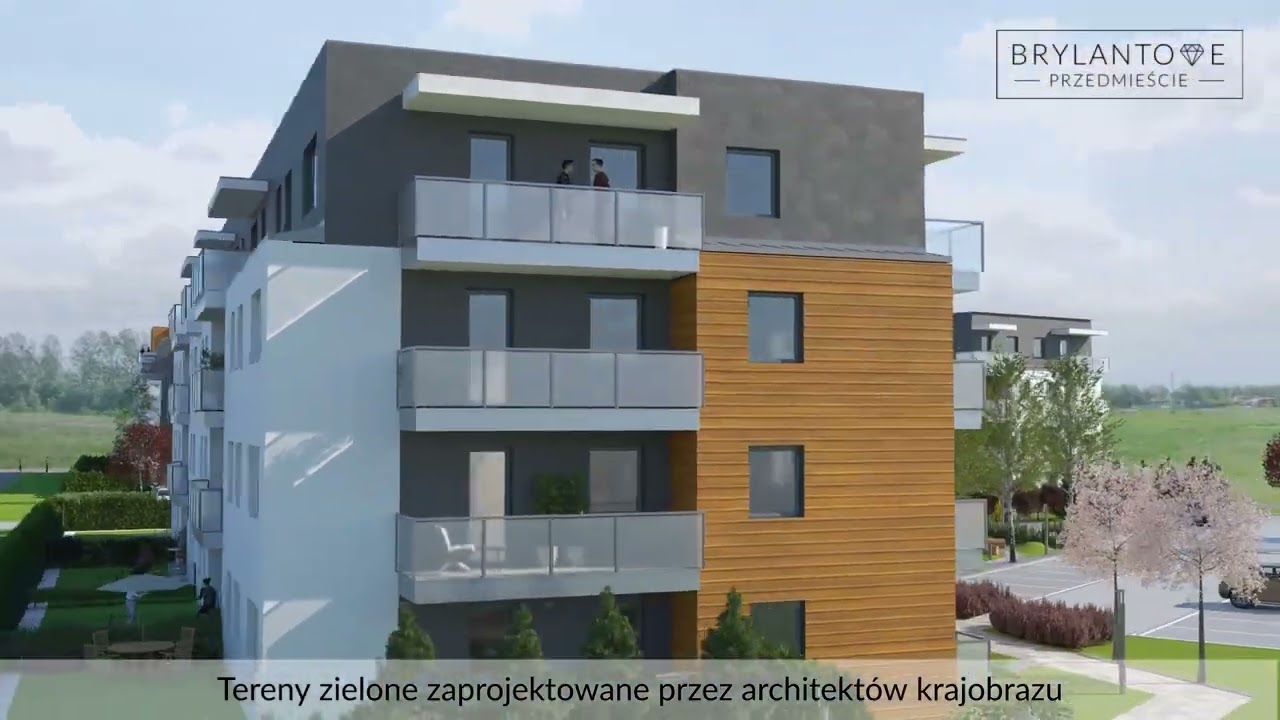 Brylantowe Przedmieście - nowoczesne osiedle mieszkaniowe w Gnieźnie