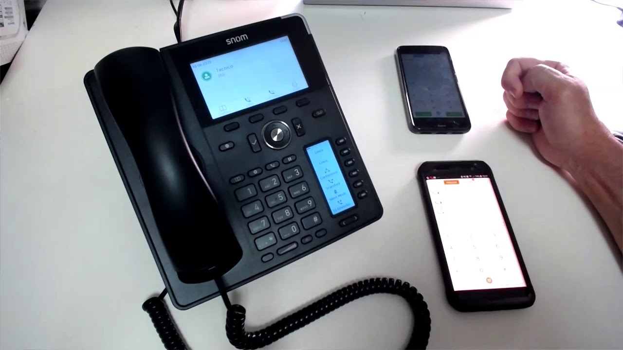 Tel&eacute;fono IP Snom D785