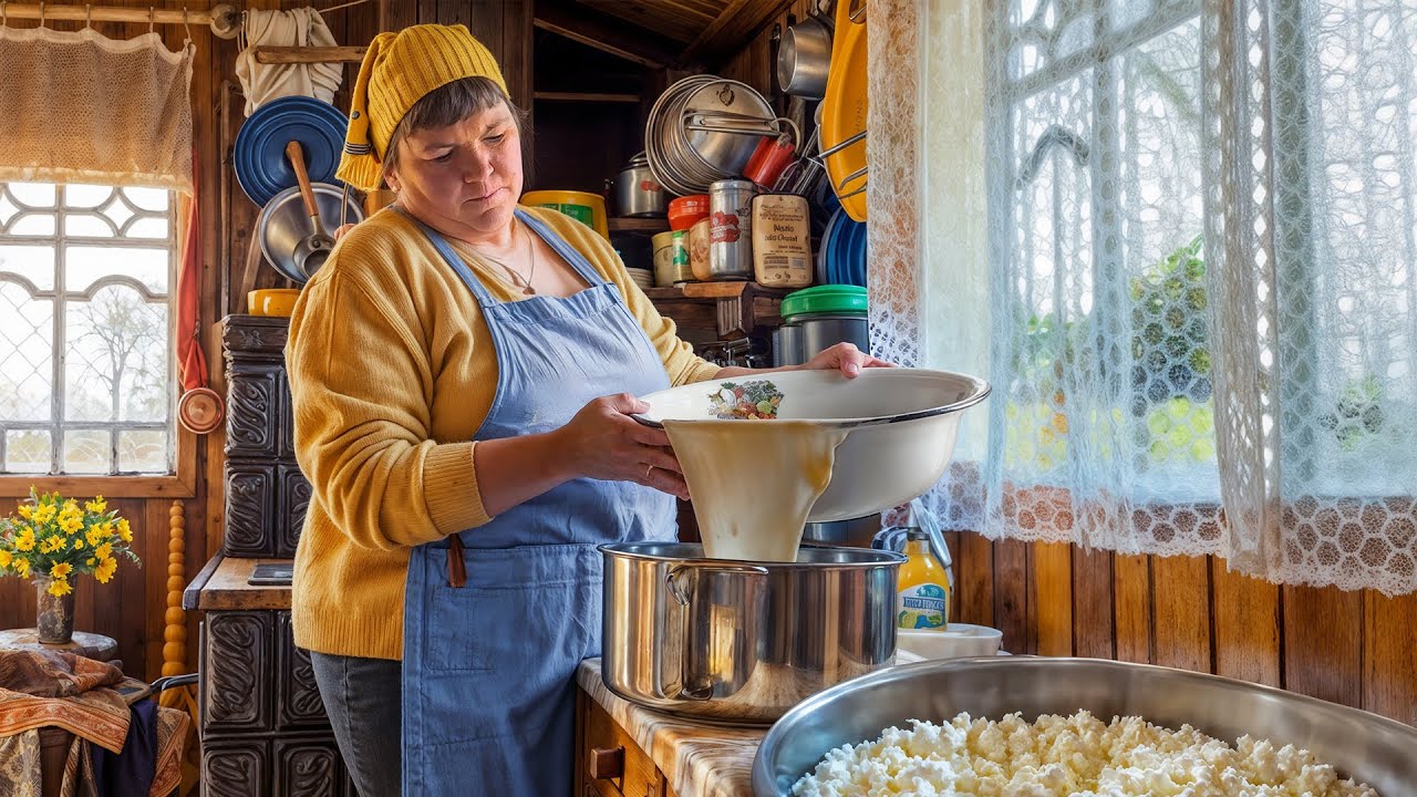 A Day in Village Life: Milking Cows, Farming & Cooking Feast