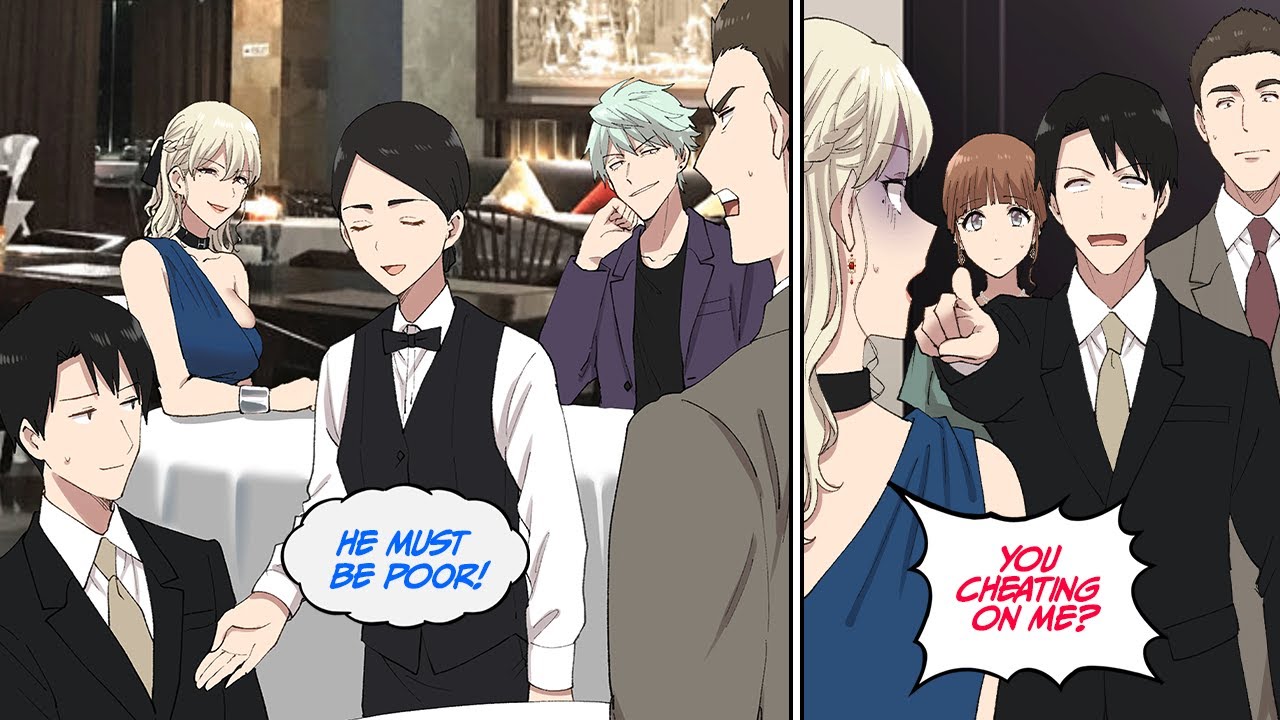 Went to this restaurant with my subordinates, but then… [Manga Dub]