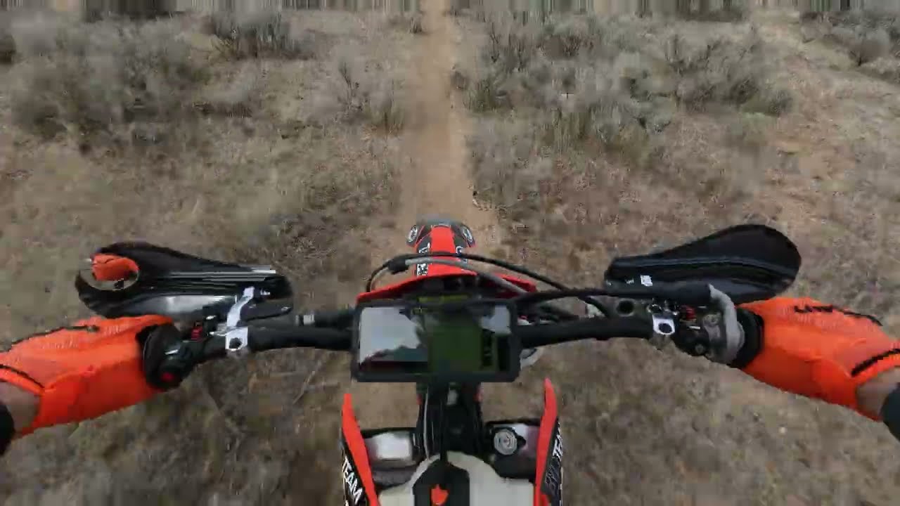 Idaho Desert Single Track Fast and Flowy