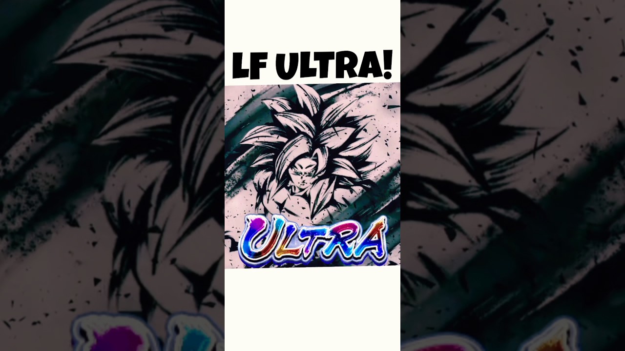 LF ULTRA SSJ4 GOGETA WHEN HE COMES TO DBL 🤯!? #dragonballlegends #dblegends #shorts