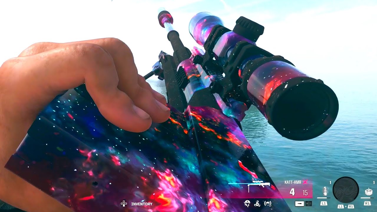 *NEW* KATT AMR Loadout is BROKEN - Warzone Best Sniper Class Setup (1 Shot at any Range)