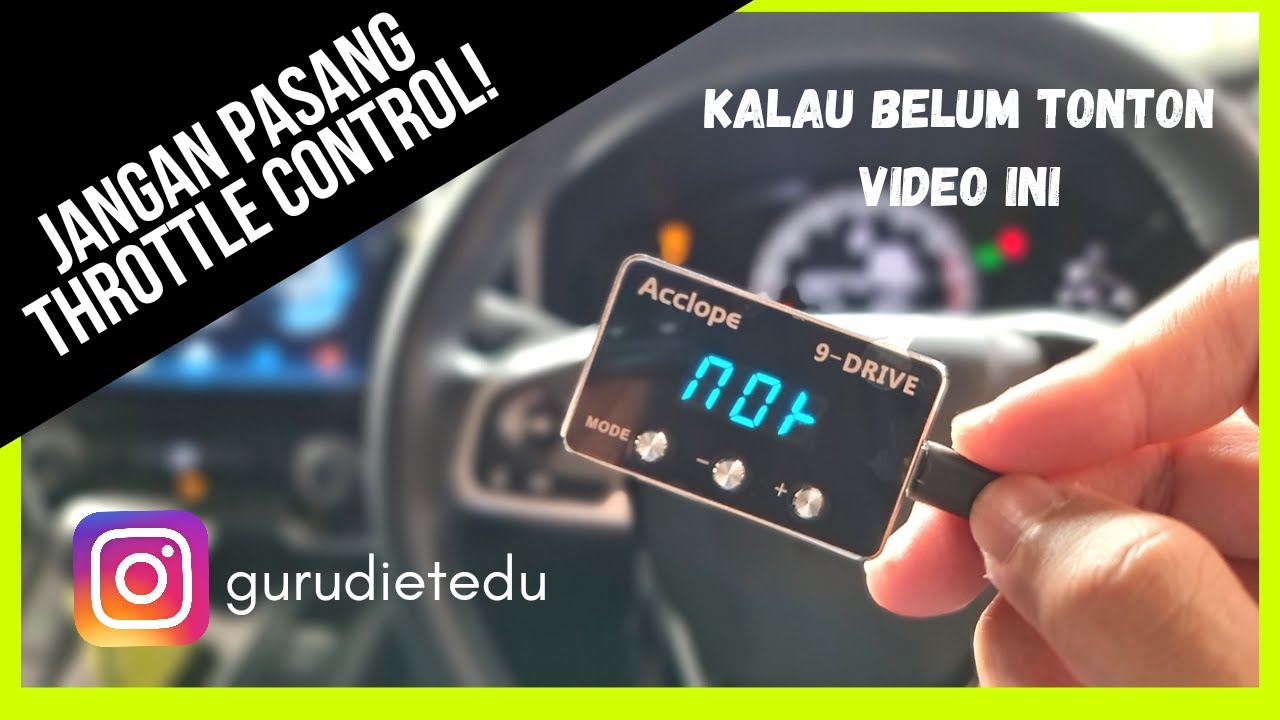 #crvturbo #crvindonesia #throttlecontrol #modifikasicrvturbo Tes Throttle Control Murah 1 Jutaan.
