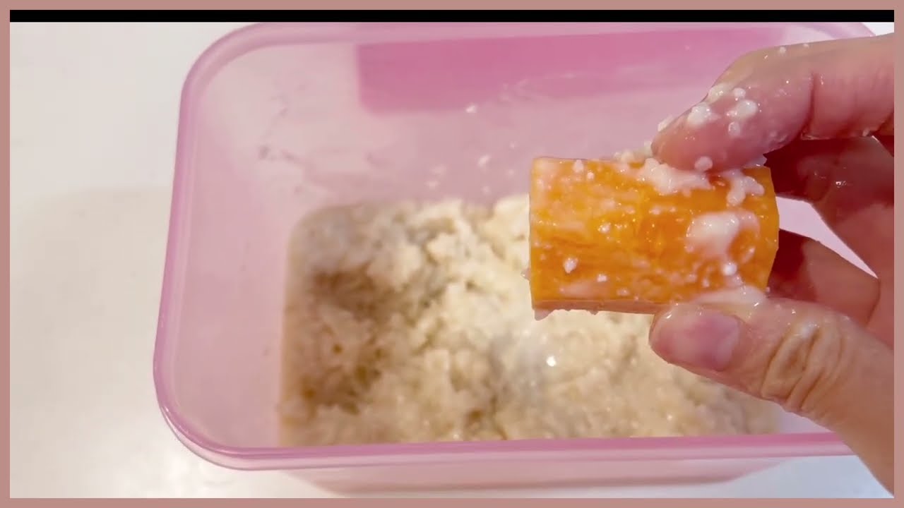 三五八(さごはち)漬けの元で漬床を作る