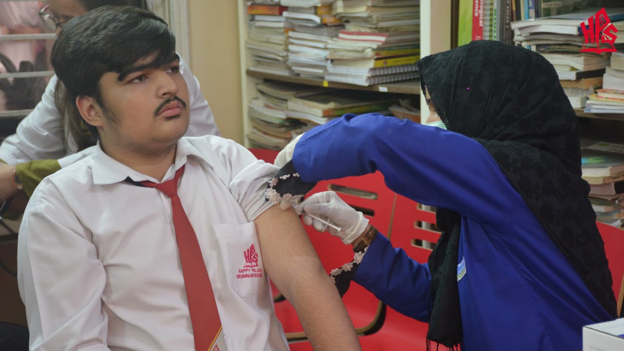 HPGS Covid-19 Vaccination Drive by Dr Essa Laboratory.
