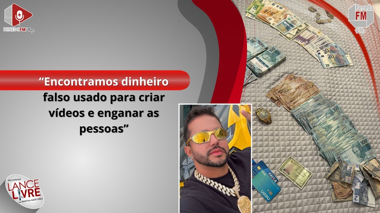 Delegado fala sobre busca e apreensão cumpridos contra influenciador Babal Guimarães em Penedo AL