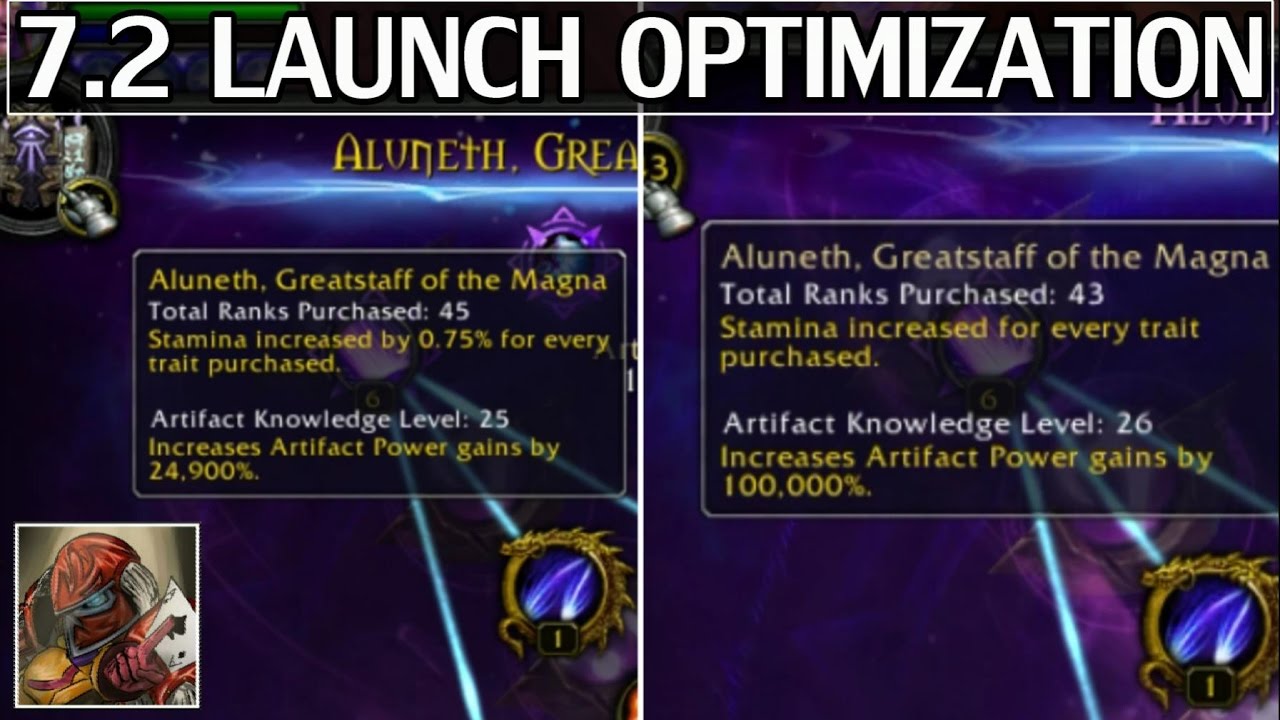 7.2 Launch Day Optimization & Prep - WoW Legion