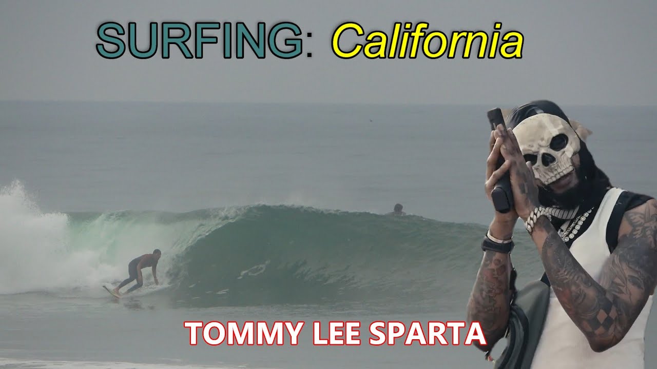 NEW TOMMY LEE SPARTA- MURDERAS VIDEO OFFICIAL SURFING CALIFORNIA  #tommyleesparta #surfingcalifornia