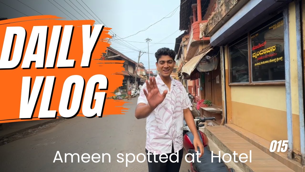 Ramadan day 7||Ameen spotted at Hotel||Daily vlog||015