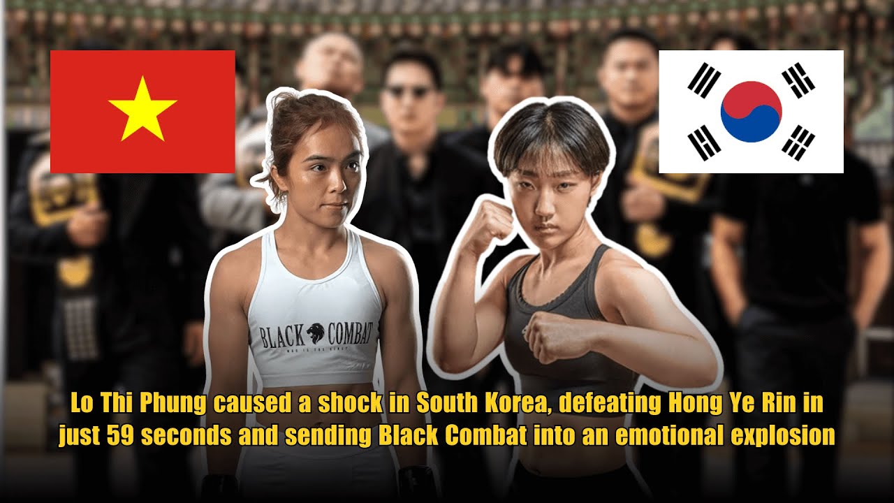 Lo Thi Phung knocked out Hong Ye Rin, causing a shock in South Korea #lothiphung #hongyerin