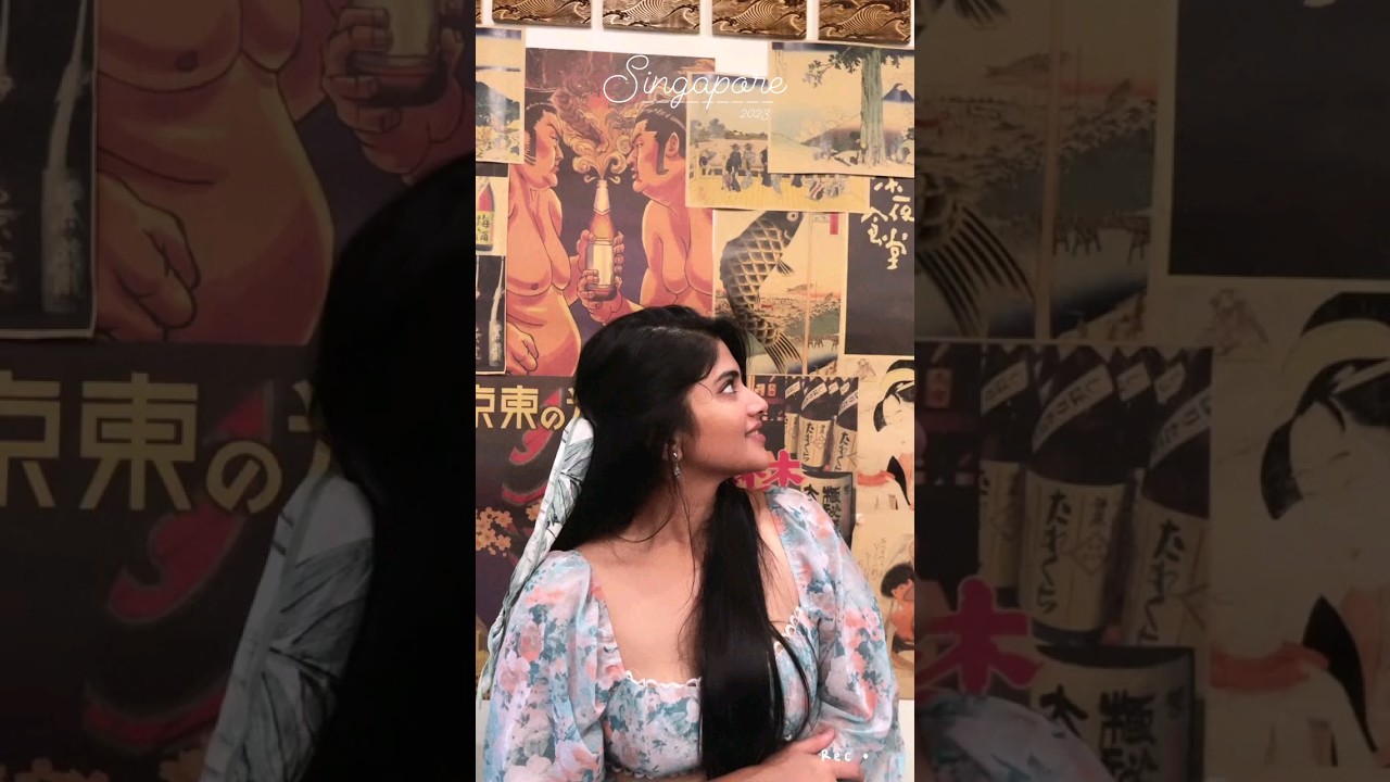 megha akash new video #singapore #vacation #megha #meghaakash