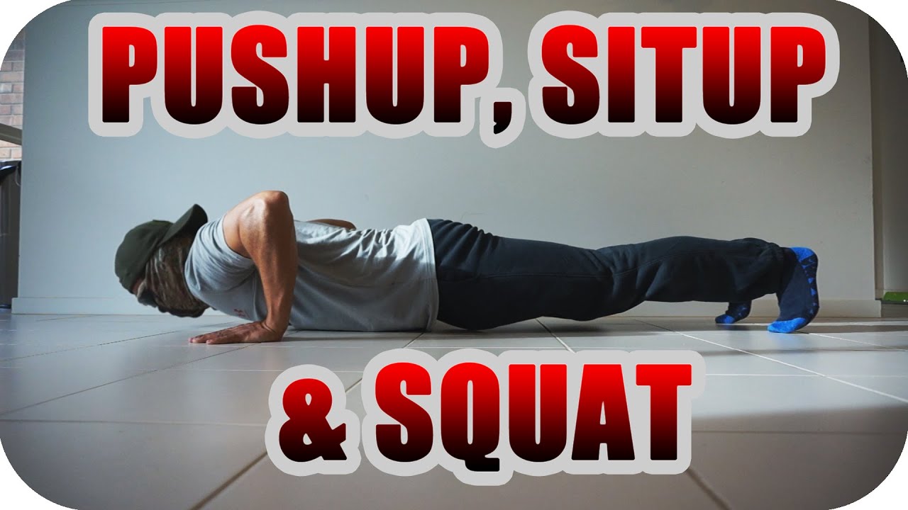 Proper Technique Tutorial: Pushup, Situp & Squat