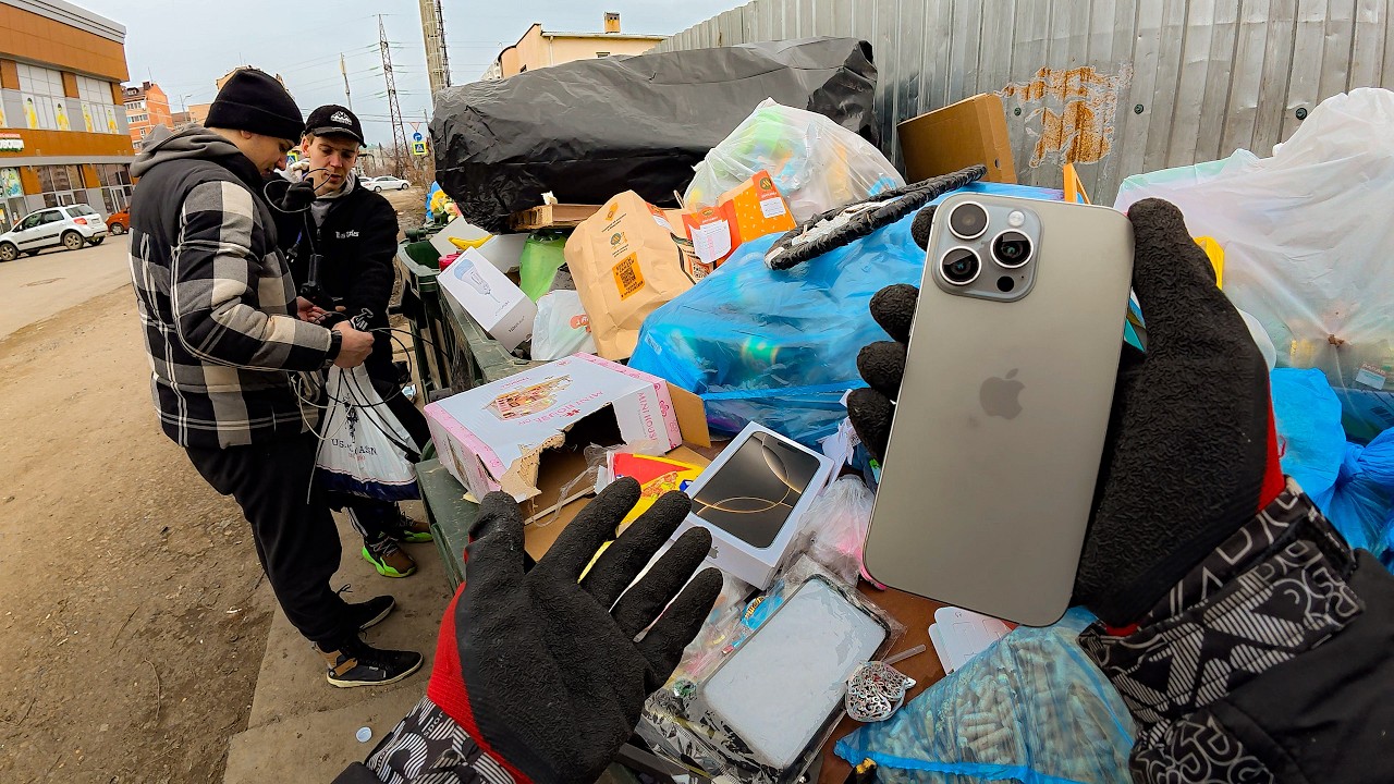 Как я зарабатываю лазая по мусоркам ? Dumpster Diving RUSSIA #122
