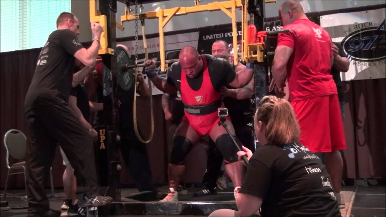 Eric Lilliebridge 1067.5kgs/2,353lbs All-Time World Record Raw Total (without wraps)