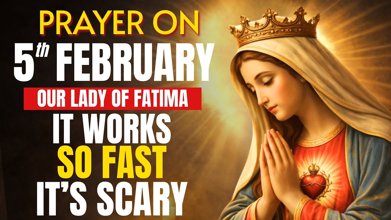 THURSDAY HOLY ROSARY 💖FEBRUARY 5, 2026 | POWERFUL MIRACLE PRAYER FOR IMPOSSIBLE & URGENT NEEDS