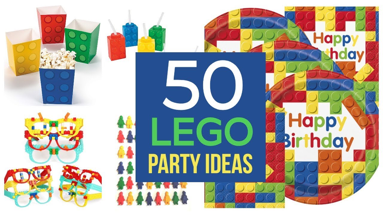 50 Best Lego Party Ideas and Supplies!